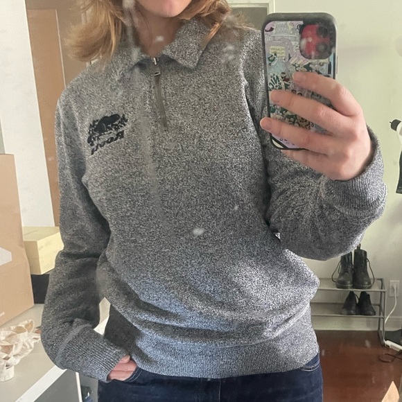 Organic Original Half Zip Stein Gender Free - Picture 2 of 9